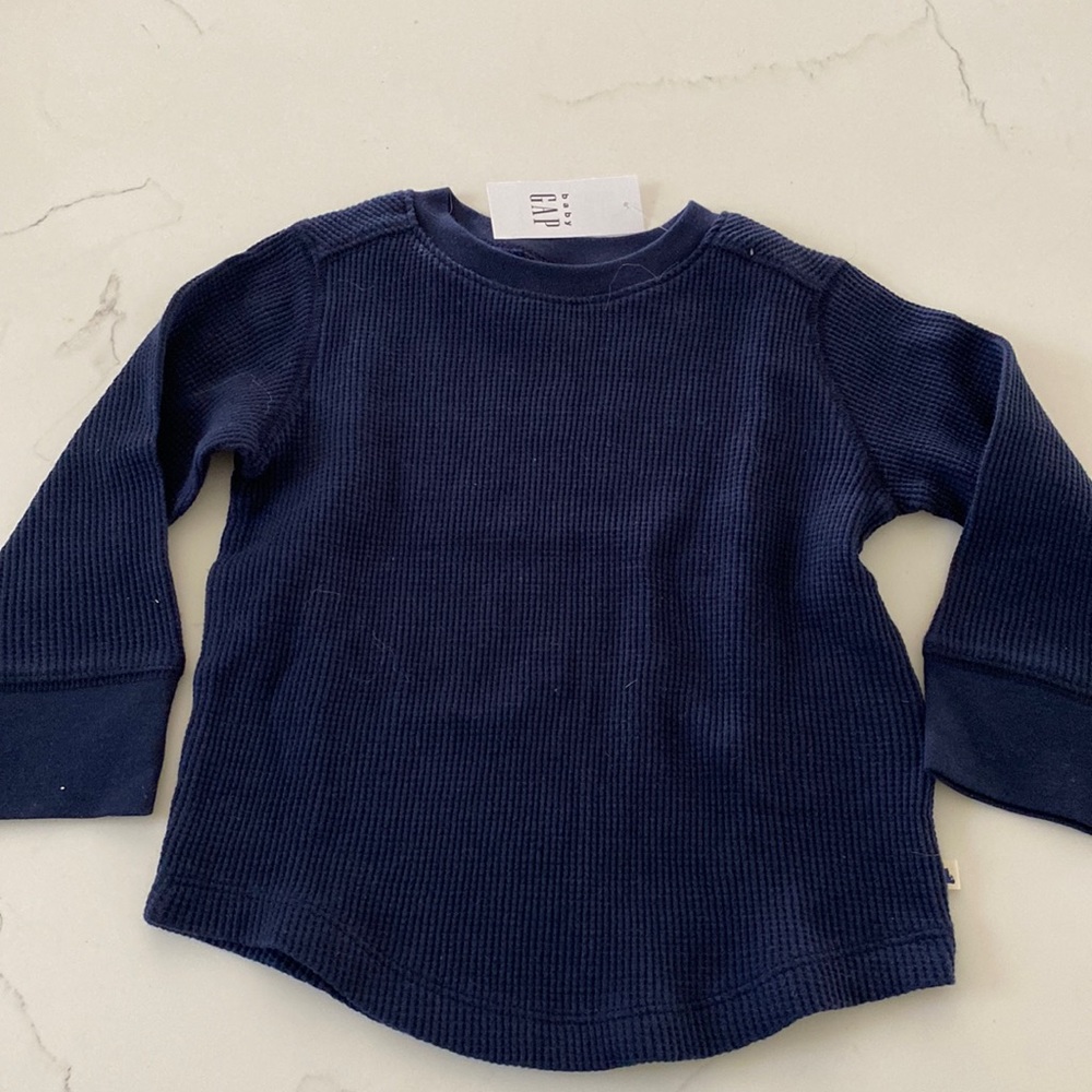 Baby gap boys blue thermal